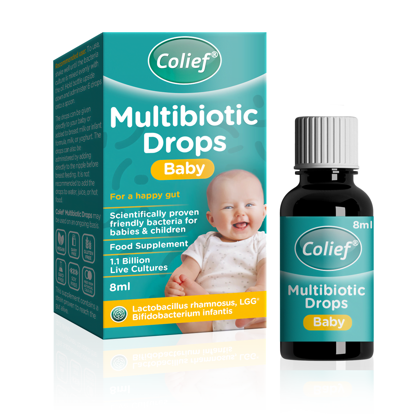 New Multibiotic Drops from Colief – For a happy gut
