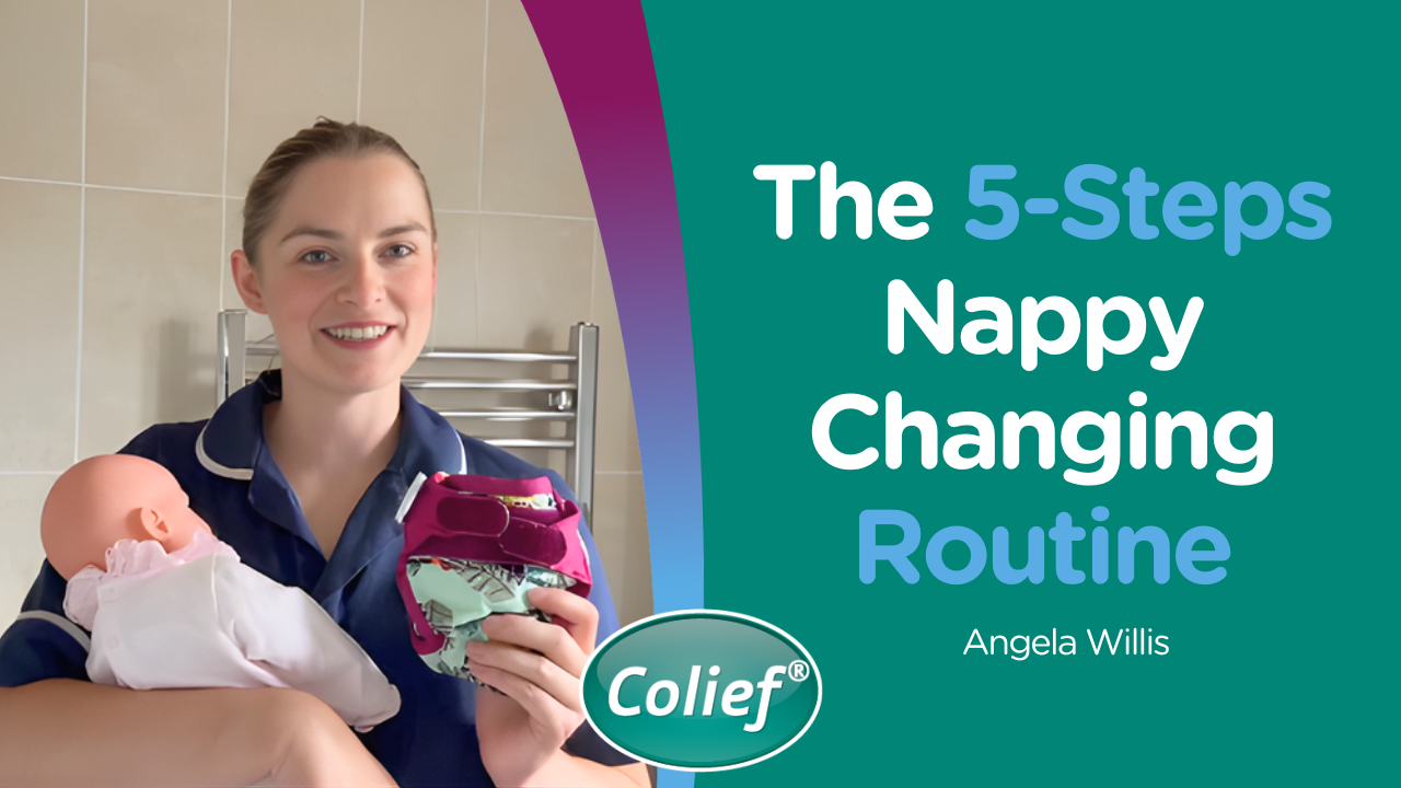 How to use Colief Nappy Care Spray